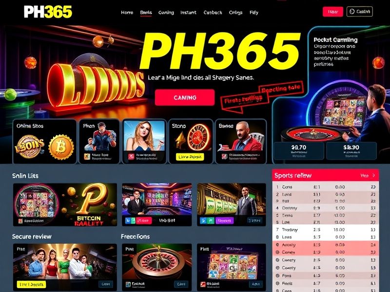 Welcome to ph365.com - Your ultimate destination for premium online gambling experiences, including casino games, sports betting, poker, and exclusive promotions. Play safely with trusted partners and expert guidance.